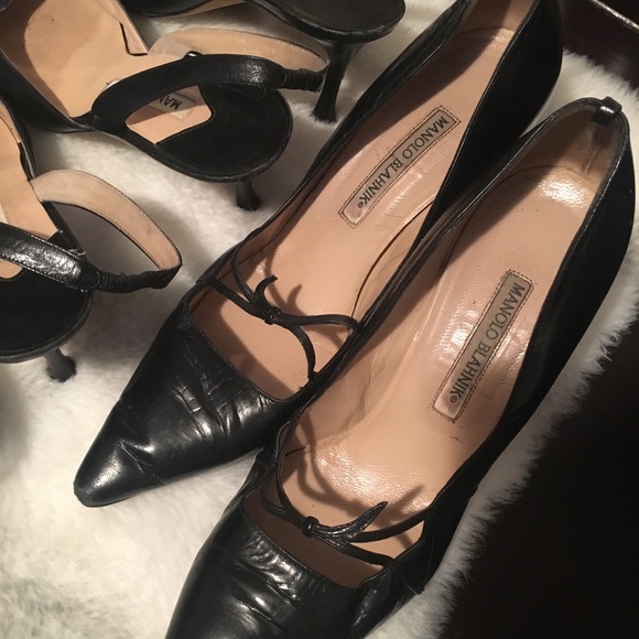 2 pairs MANOLO BLAHNIK! - Picture 4 of 6